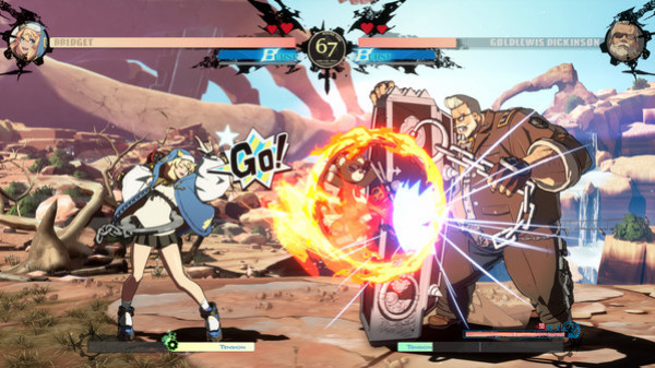 Игра GGST Additional Character 6 - Bridget, скриншот