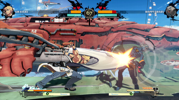 Игра GGST Additional Character 7 - Sin Kiske, скриншот