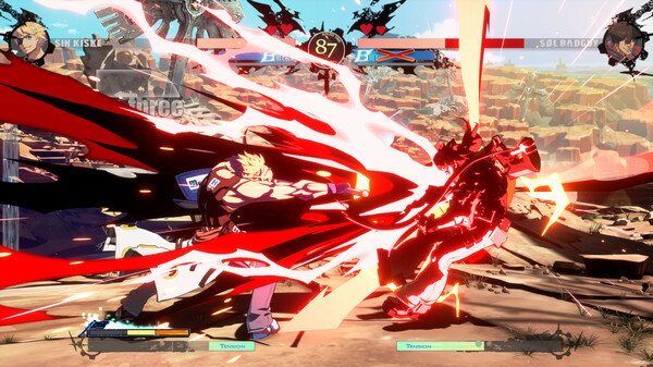 Игра GGST Additional Character 7 - Sin Kiske, скриншот