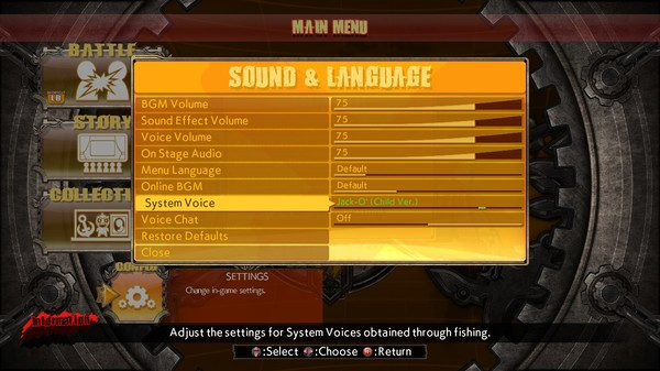 Игра GGXrdR System Voice Pack, скриншот