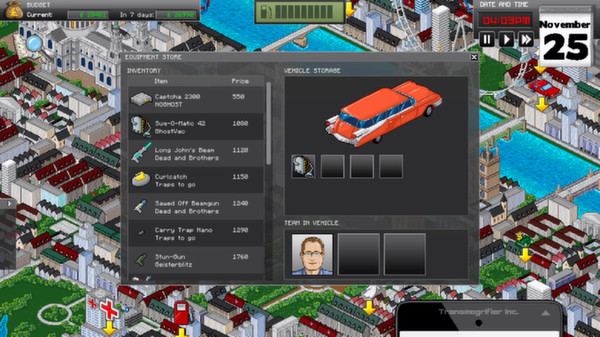 Игра GhostControl Inc., скриншот