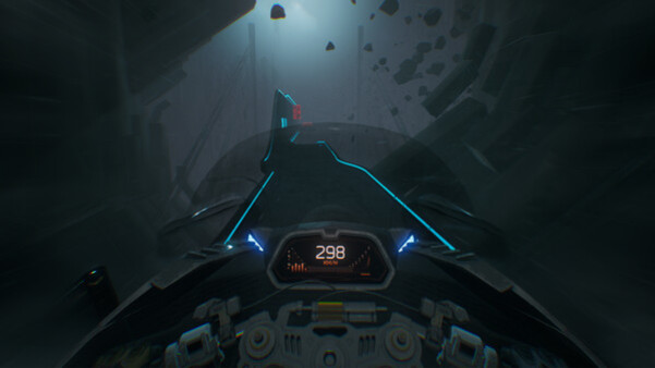 Игра Ghostrunner 2 - Endless Moto Mode, скриншот