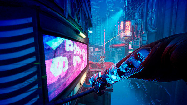 Игра Ghostrunner - Neon Pack, скриншот