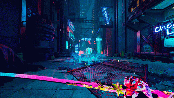 Игра Ghostrunner - Neon Pack, скриншот