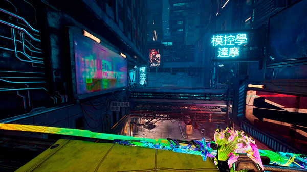 Игра Ghostrunner - Neon Pack, скриншот