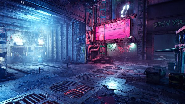 Игра Ghostrunner, скриншот