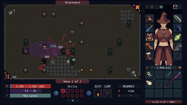 Игра Ghoul Smash, скриншот