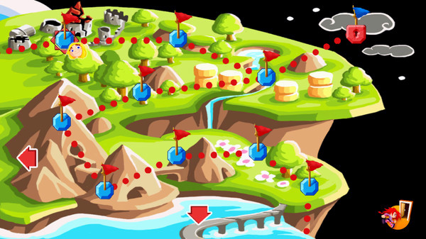 Игра Giana Sisters 2D, скриншот