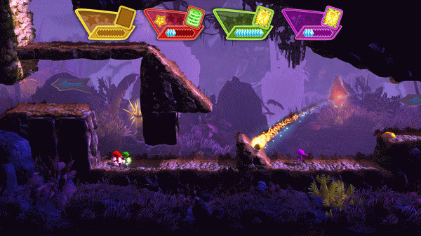 Игра Giana Sisters: Dream Runners, скриншот