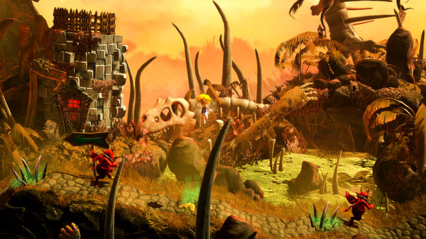 Игра Giana Sisters: Twisted Dreams, скриншот