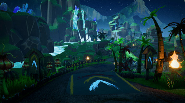 Игра Gigantosaurus: Dino Kart, скриншот