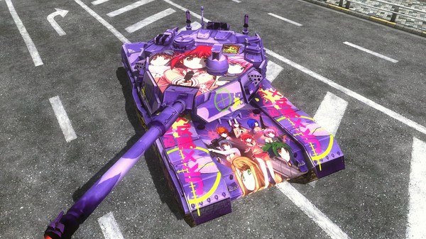 Игра Gigantus Tank, Bullet Girls Marking, скриншот