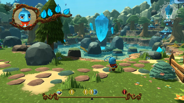 Игра Ginger: Beyond the Crystal, скриншот