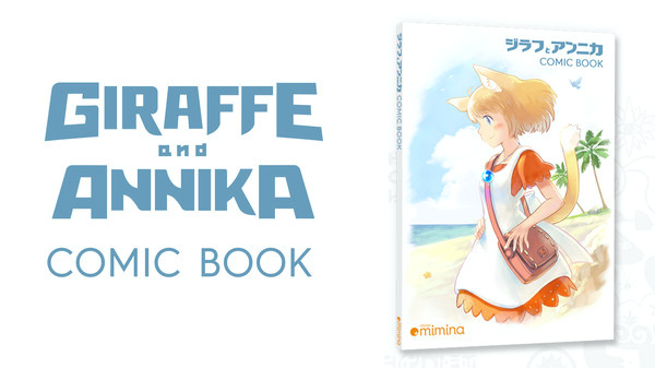 Игра Giraffe and Annika Comic Book, скриншот