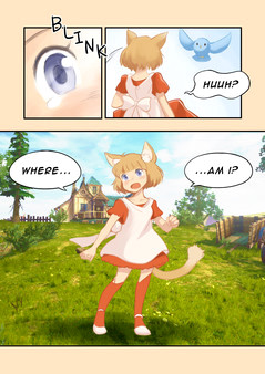 Игра Giraffe and Annika Comic Book, скриншот