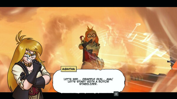 Игра Girl Genius: Adventures In Castle Heterodyne, скриншот