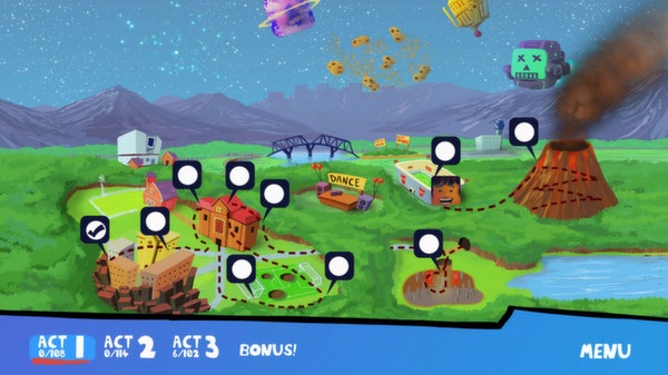 Игра Girls Like Robots, скриншот