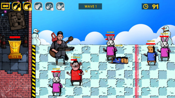 Игра GLAD VALAKAS TOWER DEFENCE, скриншот