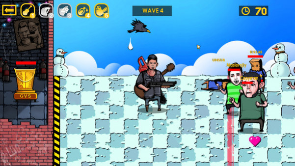 Игра GLAD VALAKAS TOWER DEFENCE, скриншот
