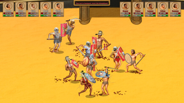 Игра Gladiator Command, скриншот