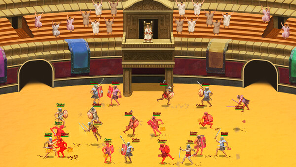 Игра Gladiator Command, скриншот
