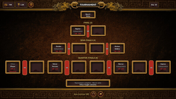 Игра Gladiator Command, скриншот