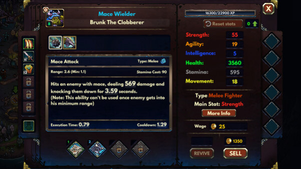 Игра Gladiator Guild Manager, скриншот