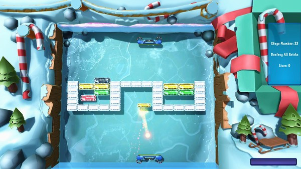 Игра Glaive: Brick Breaker, скриншот