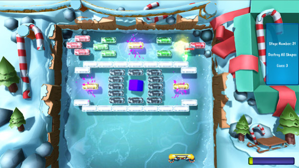 Игра Glaive: Brick Breaker, скриншот