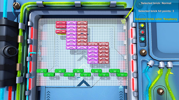 Игра Glaive: Brick Breaker, скриншот