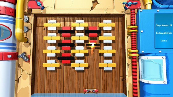 Игра Glaive: Brick Breaker, скриншот