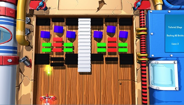 Игра Glaive: Brick Breaker, скриншот