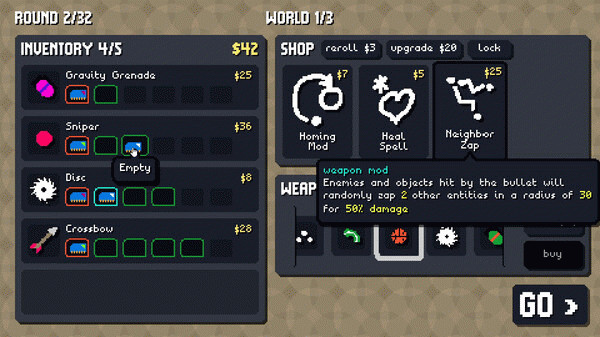 Игра Glass Cannon, скриншот
