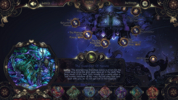 Игра Glass Masquerade 2: Illusions - Scaryfolks Puzzle Pack, скриншот