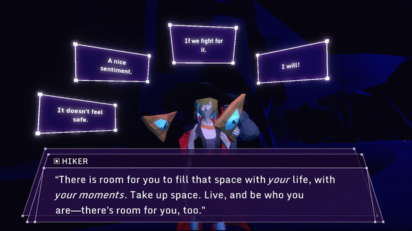 Игра Glitchhikers: The Spaces Between, скриншот