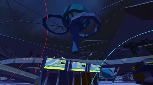 Игра Glitchhikers: The Spaces Between, скриншот
