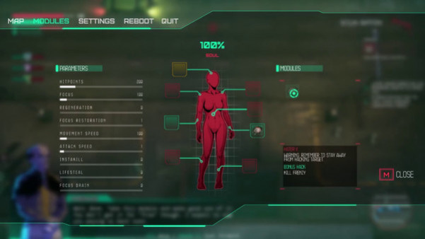 Игра Glitchpunk, скриншот