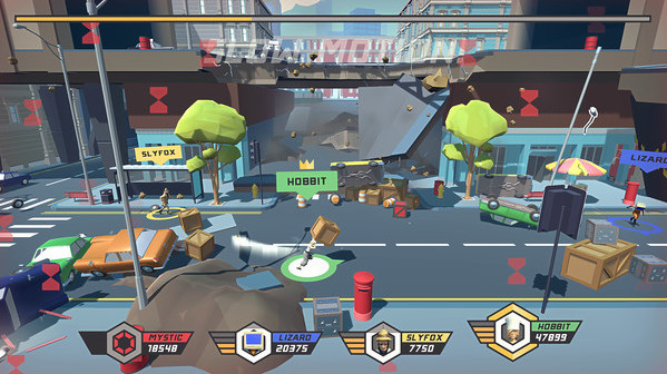 Игра Glitchrunners, скриншот
