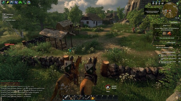 Игра Gloria Victis: Medieval MMORPG, скриншот