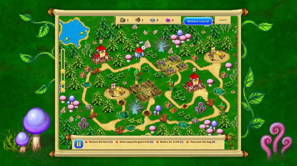 Игра Gnomes Garden 3: The thief of castles, скриншот