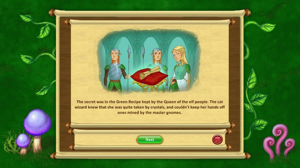 Игра Gnomes Garden New home, скриншот