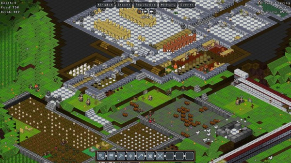 Игра Gnomoria, скриншот
