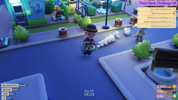 Игра Go-Go Town!, скриншот