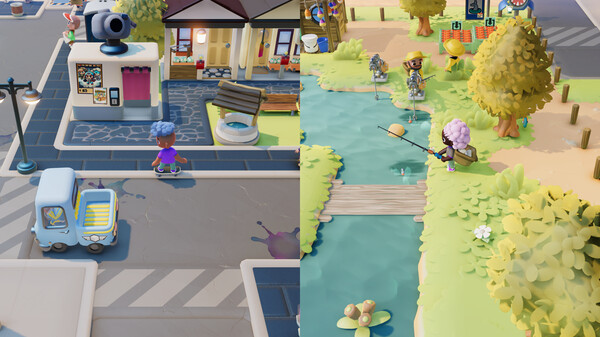 Игра Go-Go Town!, скриншот