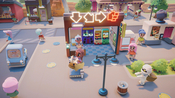 Игра Go-Go Town!, скриншот