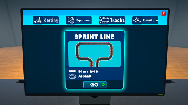 Игра Go-Kart Simulator, скриншот