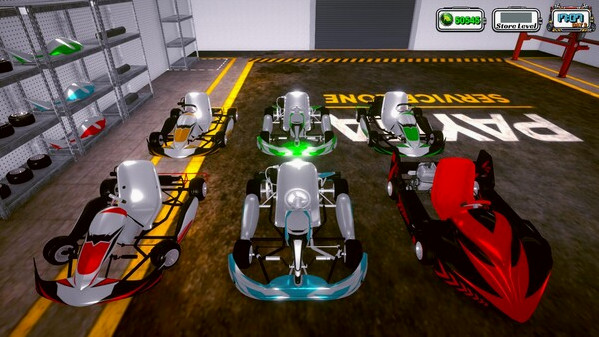 Игра Go-Kart Simulator, скриншот