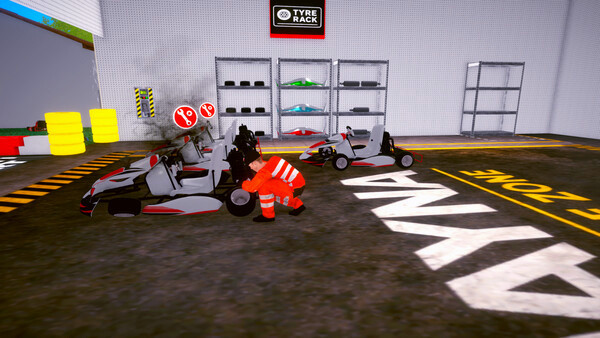 Игра Go-Kart Simulator, скриншот