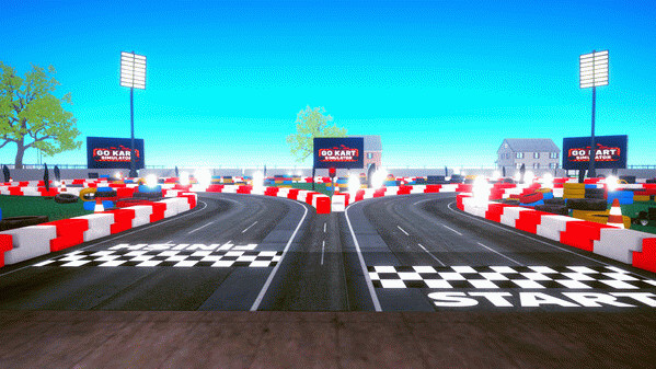 Игра Go-Kart Simulator, скриншот