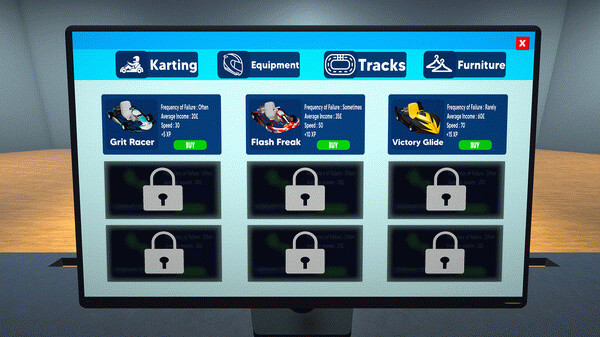 Игра Go-Kart Simulator, скриншот